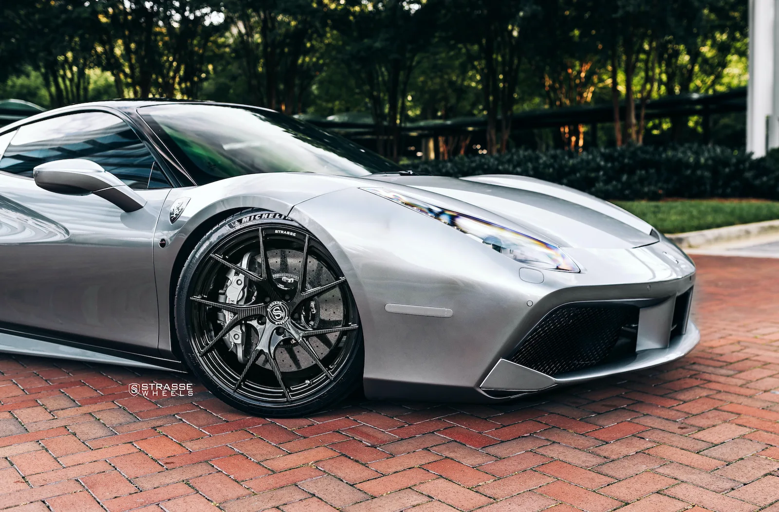 Strasse SM5RT Deep Concave Monoblock on Ferrari 488, photo 4