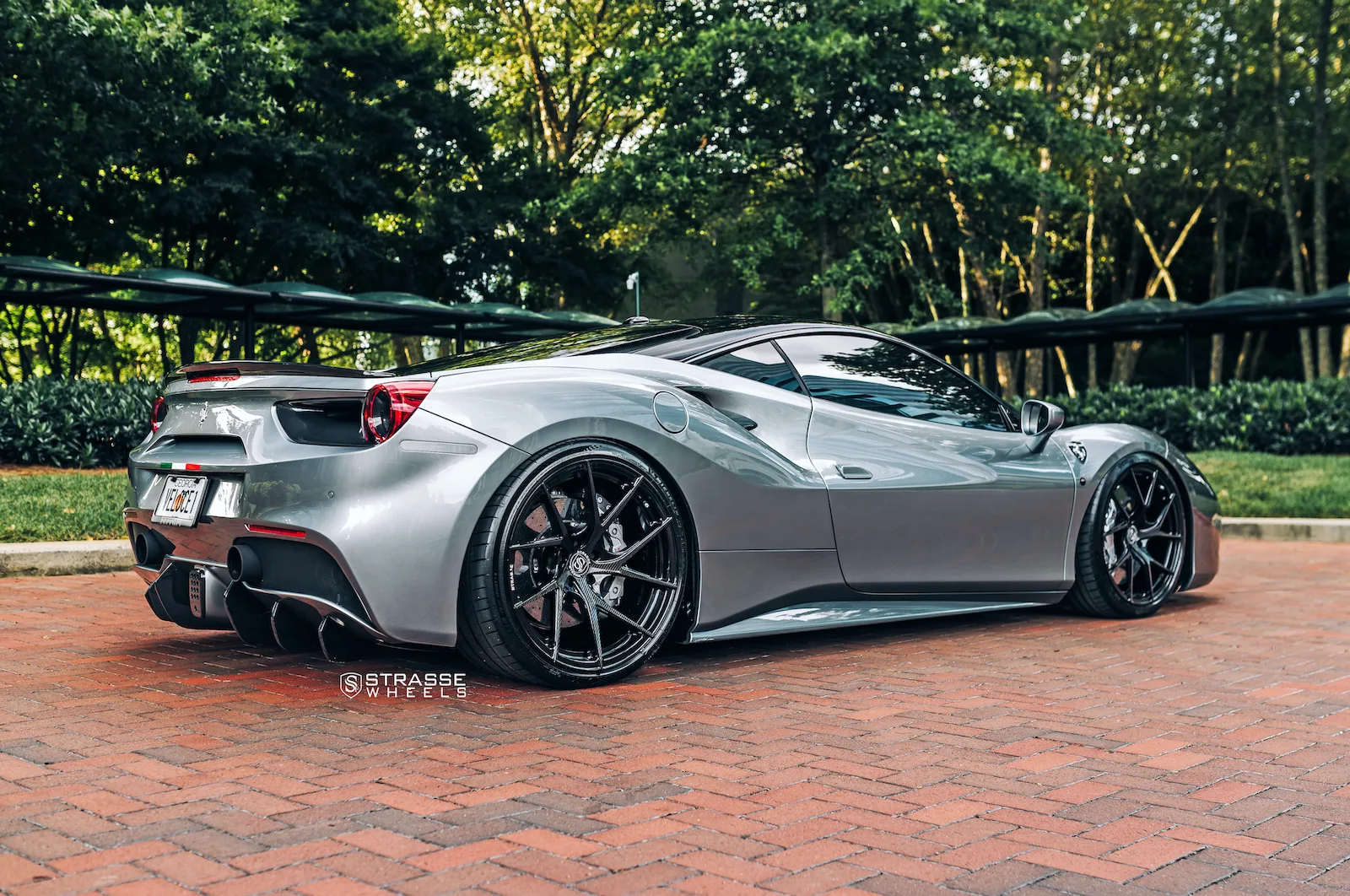 Strasse SM5RT Deep Concave Monoblock on Ferrari 488, photo 12