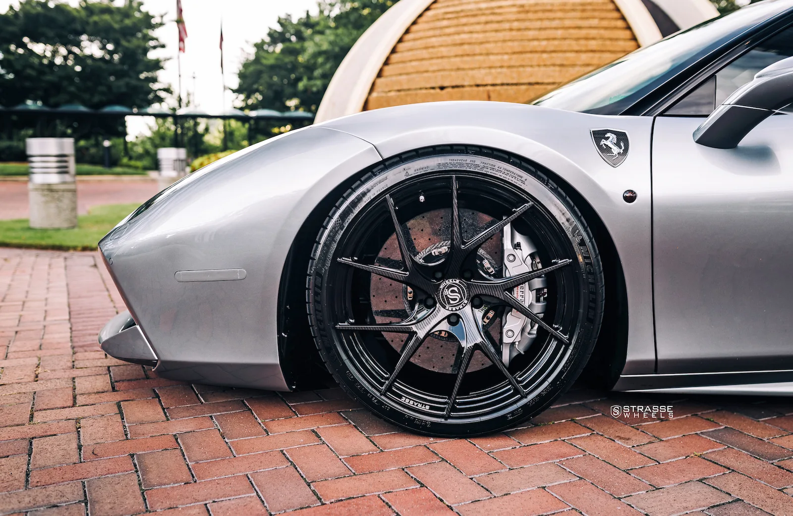 Strasse SM5RT Deep Concave Monoblock on Ferrari 488, photo 6