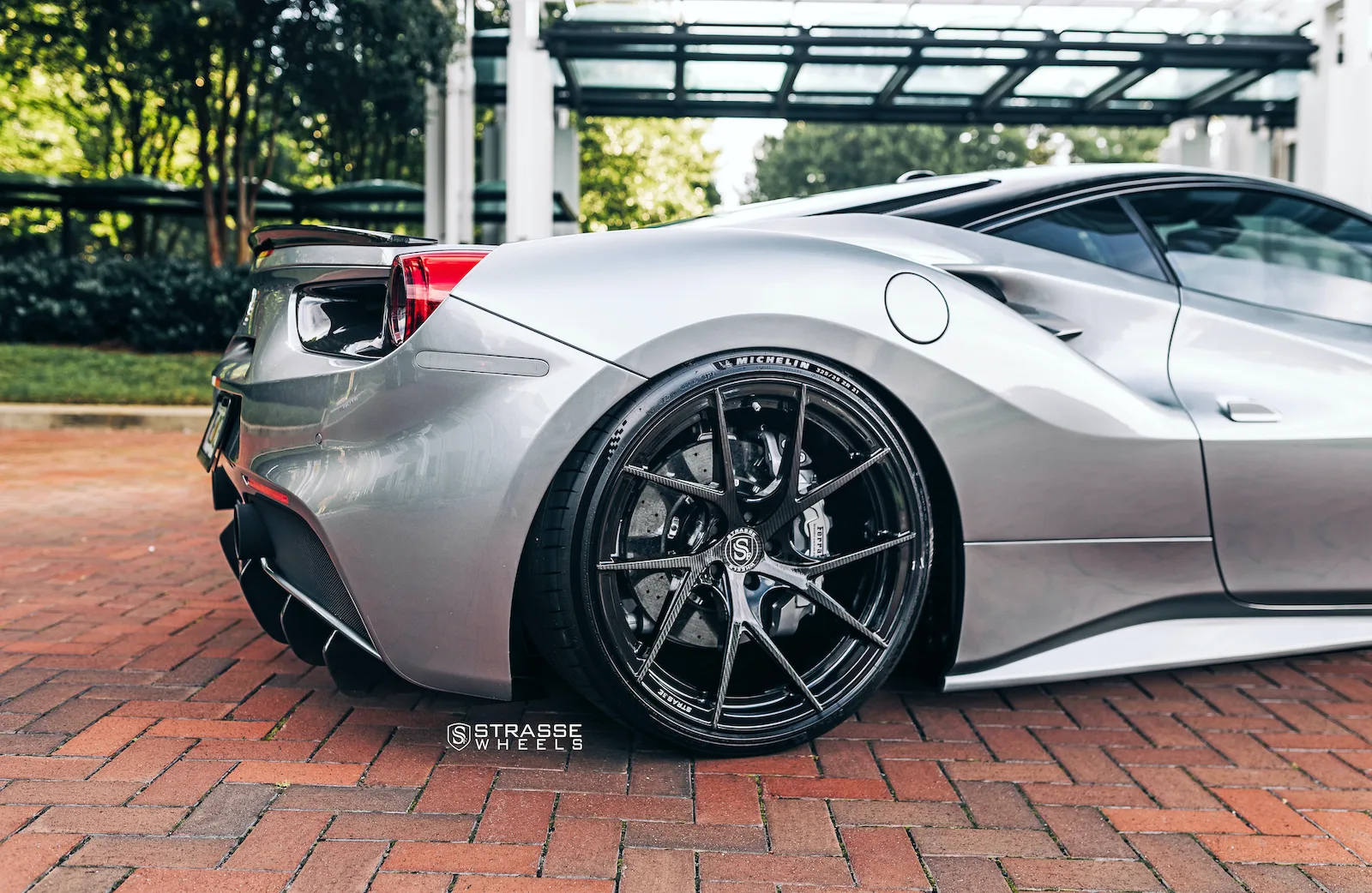 Strasse SM5RT Deep Concave Monoblock on Ferrari 488, photo 11