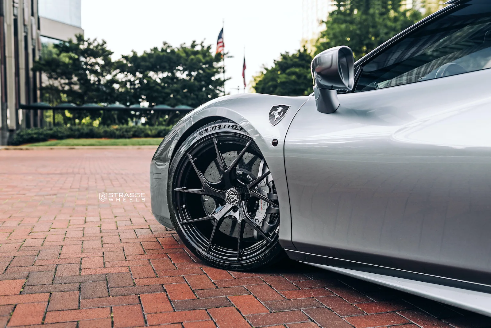 Strasse SM5RT Deep Concave Monoblock on Ferrari 488, photo 7