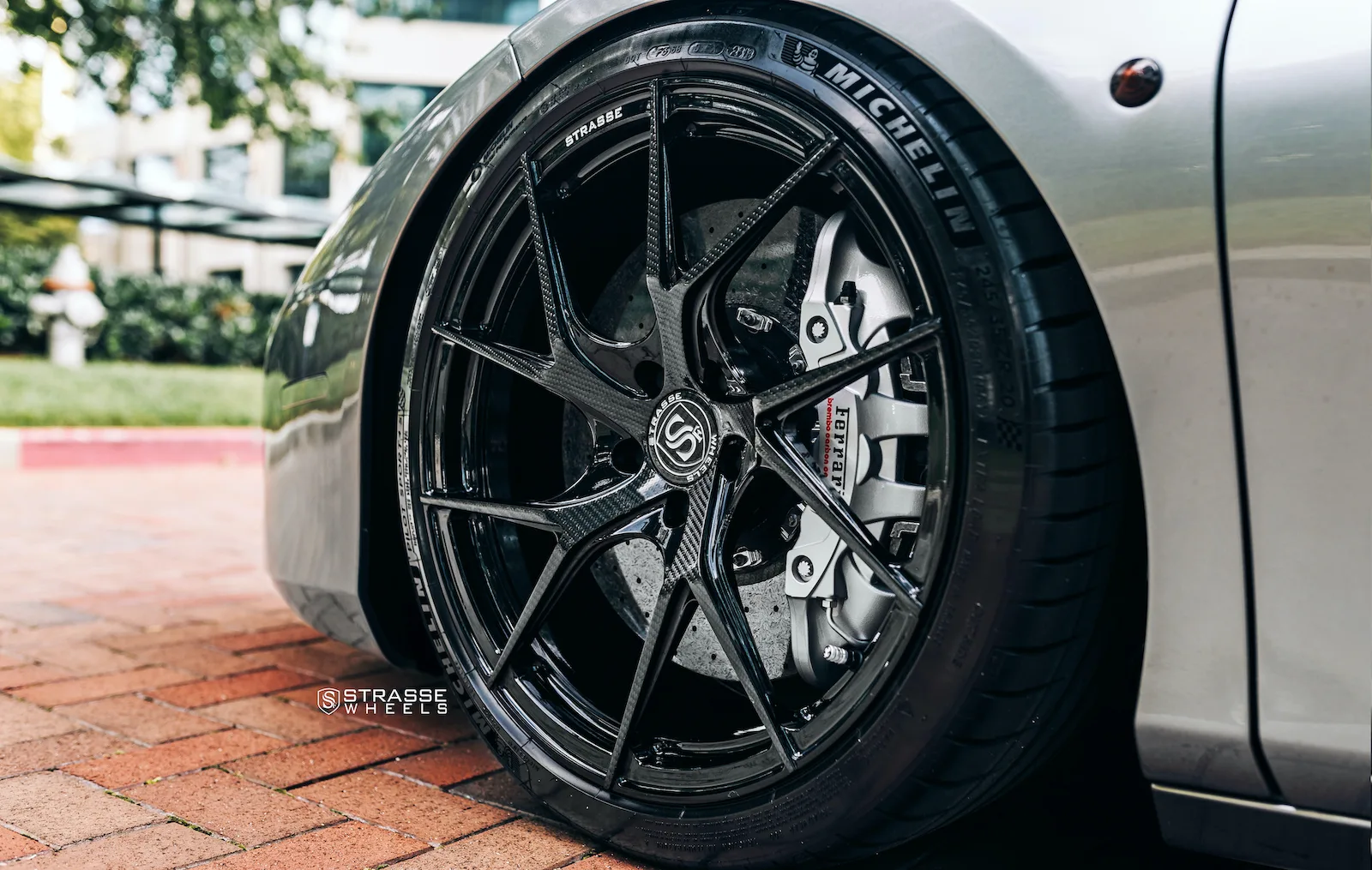 Strasse SM5RT Deep Concave Monoblock on Ferrari 488, photo 8
