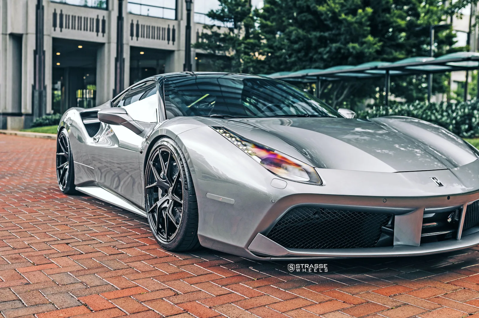Strasse SM5RT Deep Concave Monoblock on Ferrari 488, photo 3