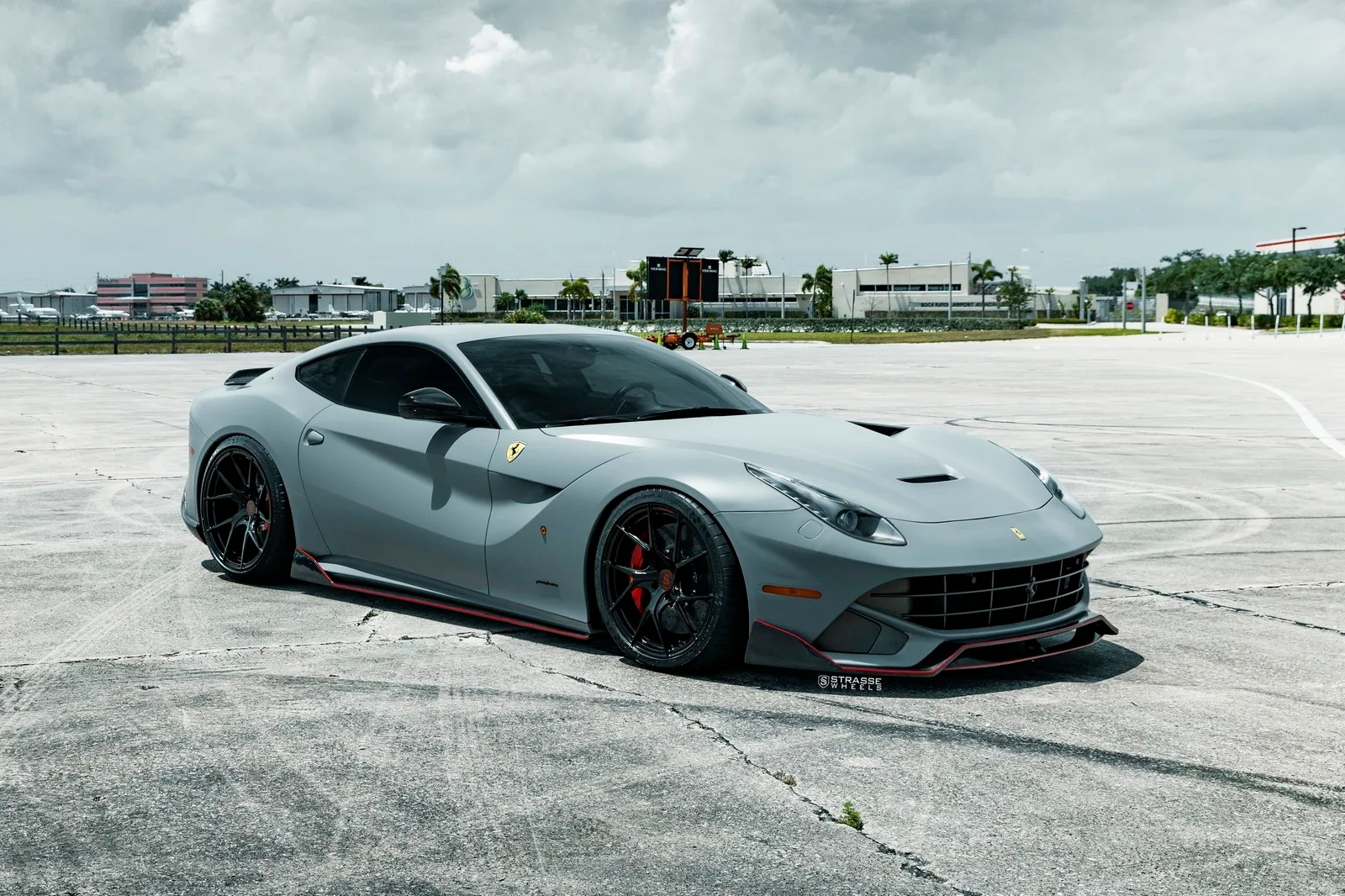 Strasse SM5RT Deep Concave Monoblocks on Ferrari F12 F152, photo 7