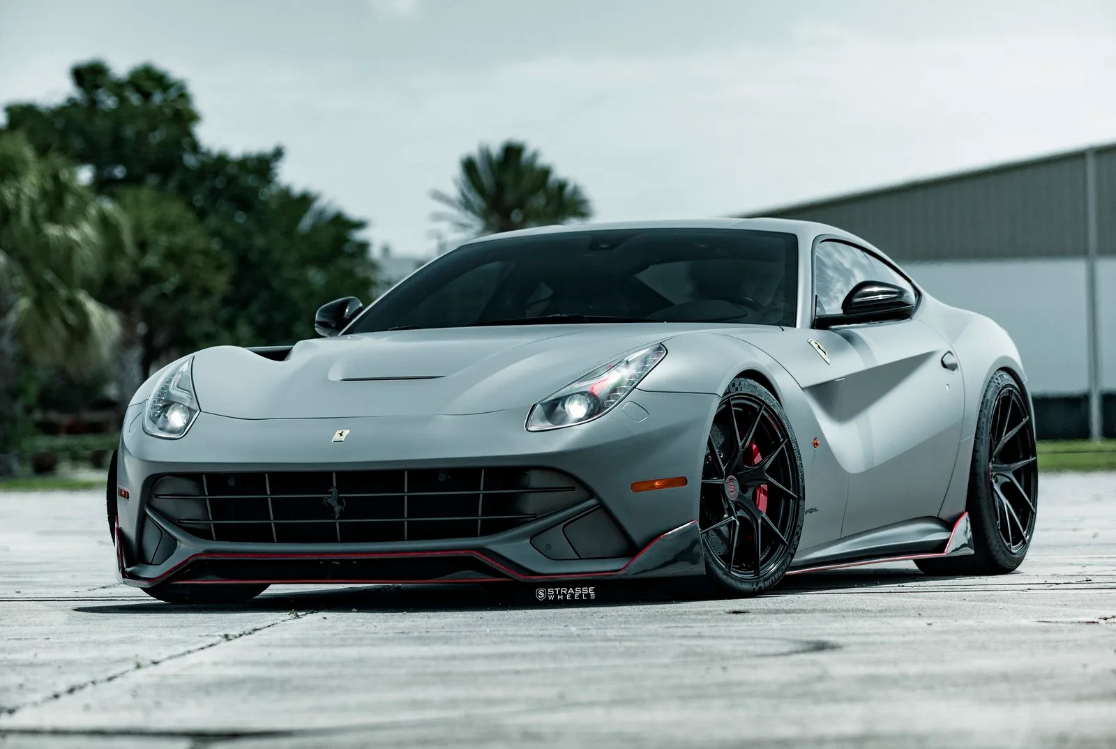 Strasse SM5RT Deep Concave Monoblocks on Ferrari F12 F152, photo 6