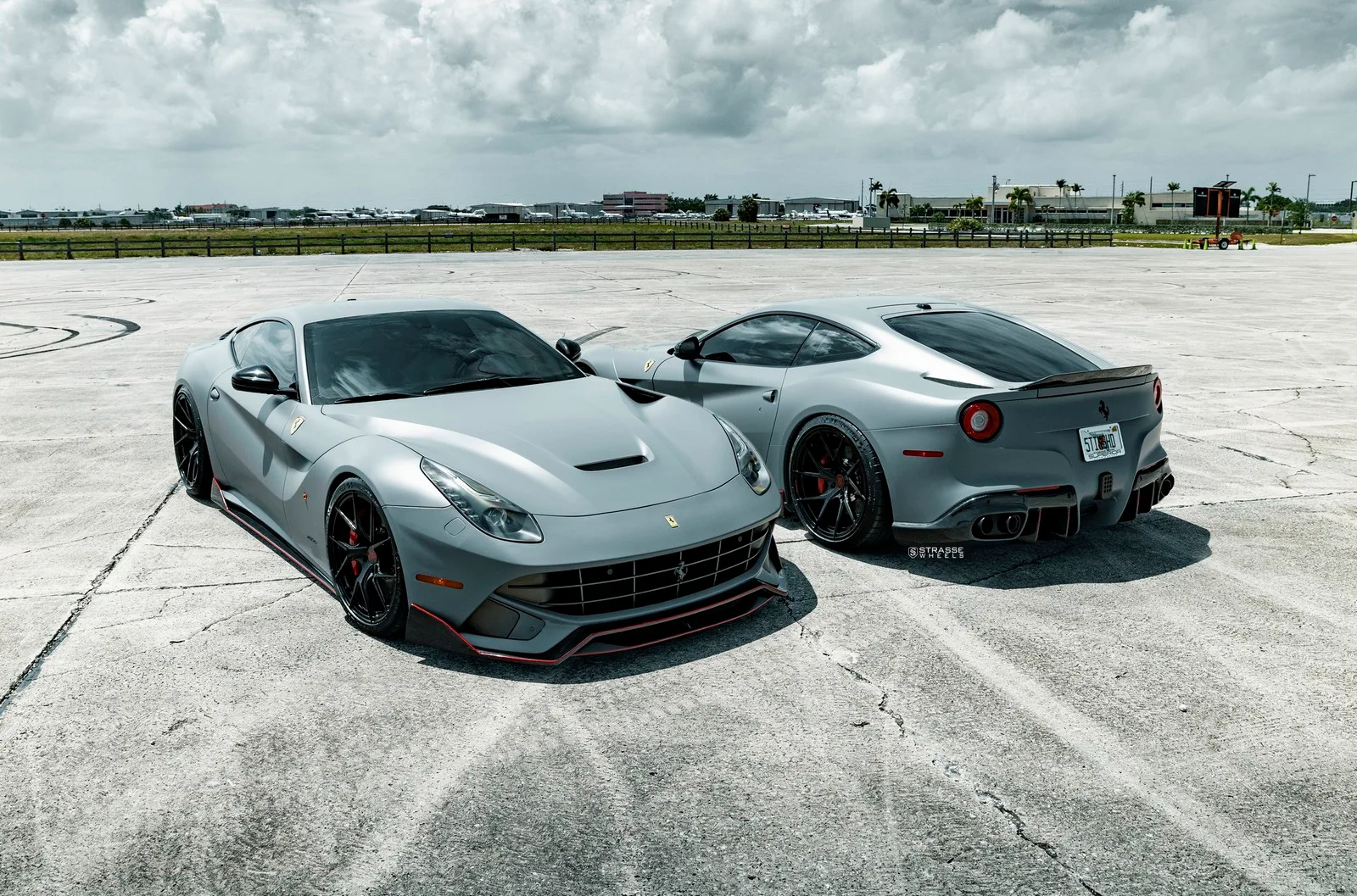 Strasse SM5RT Deep Concave Monoblocks on Ferrari F12 F152, photo 8