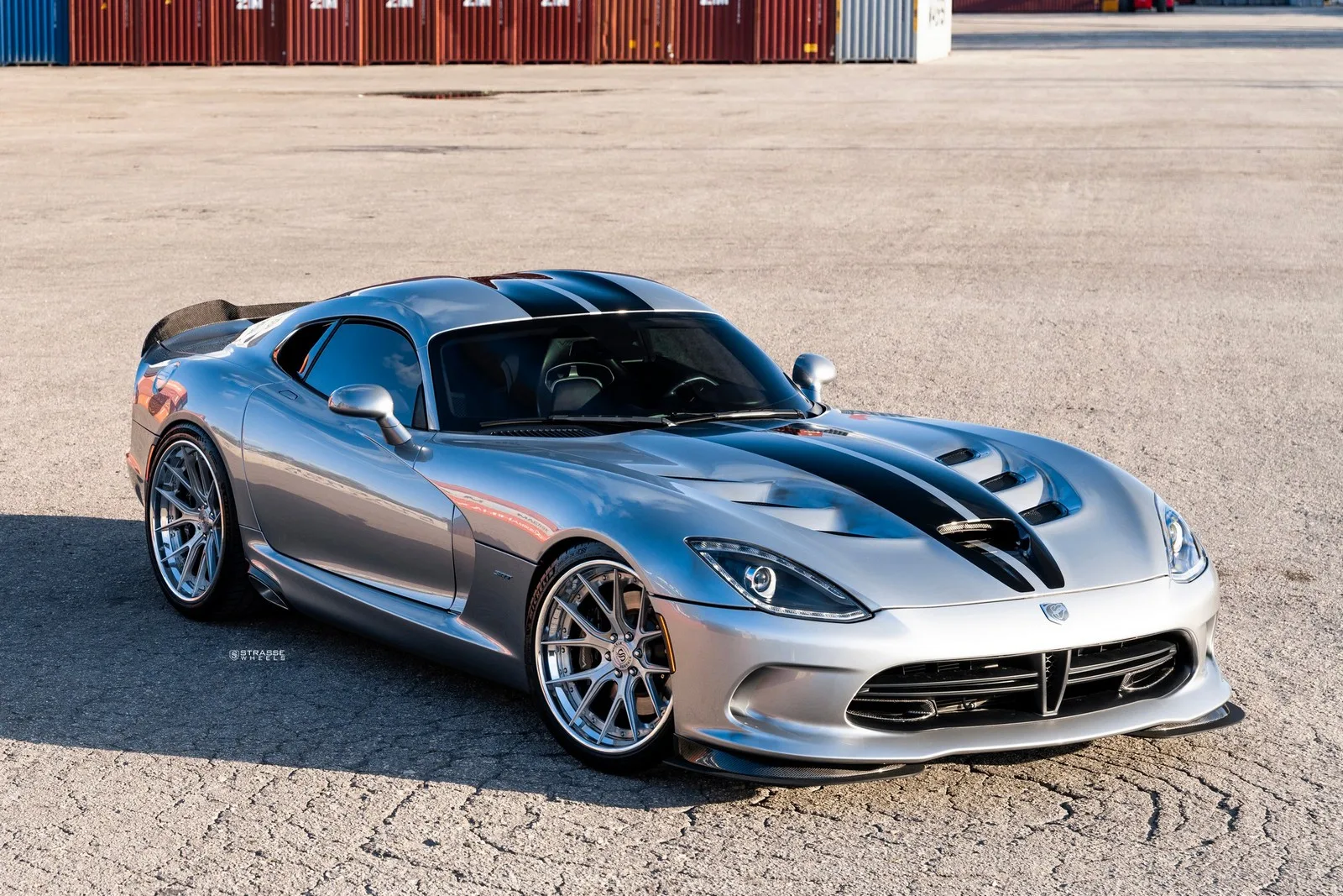 Strasse SM6R Deep Concave FS on Dodge Viper VX I (5th gen), photo 9