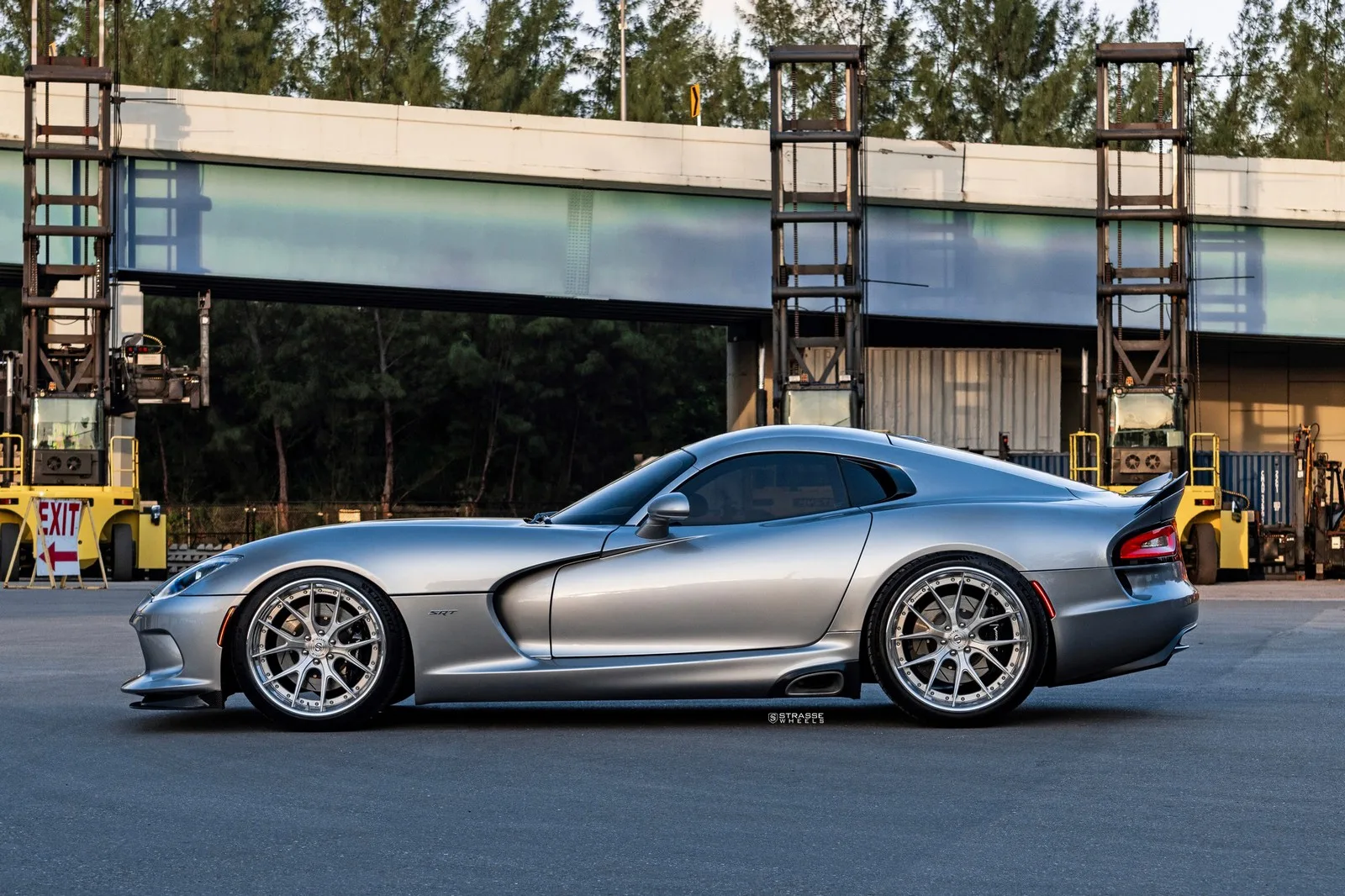 Strasse SM6R Deep Concave FS on Dodge Viper VX I (5th gen), photo 12