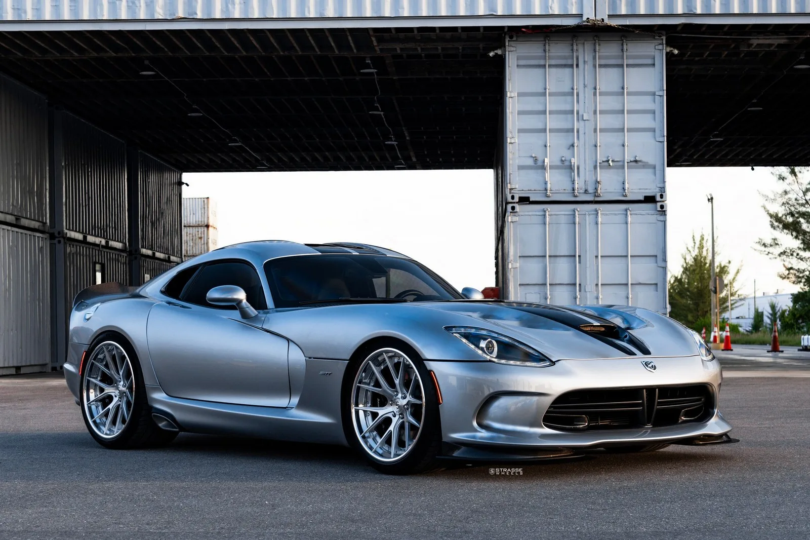 Strasse SM6R Deep Concave FS on Dodge Viper VX I (5th gen), photo 5