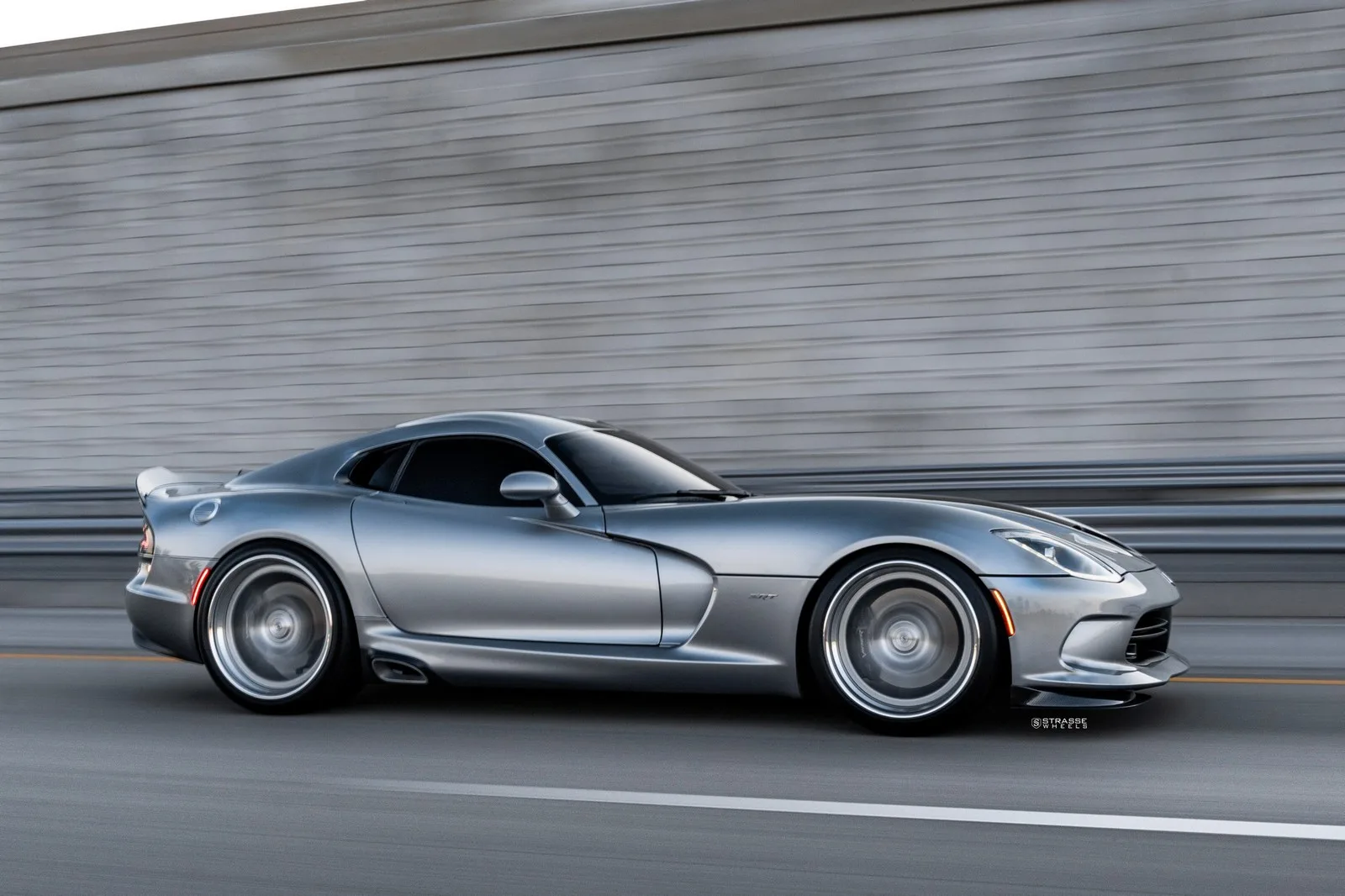 Strasse SM6R Deep Concave FS on Dodge Viper VX I (5th gen), photo 4