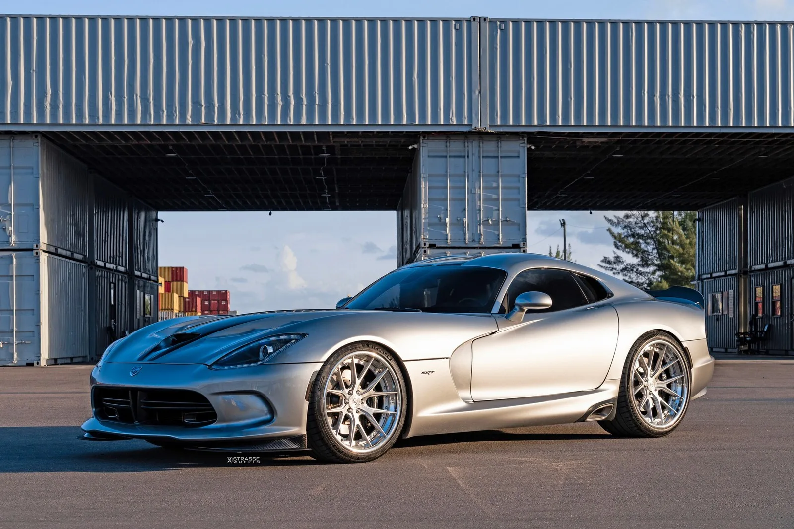 Strasse SM6R Deep Concave FS on Dodge Viper VX I (5th gen), photo 11