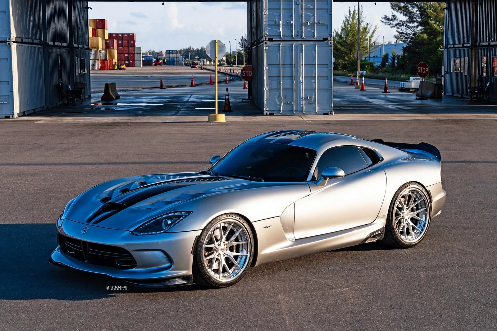 Strasse SM6R Deep Concave FS on Dodge Viper VX I (5th gen), photo 7