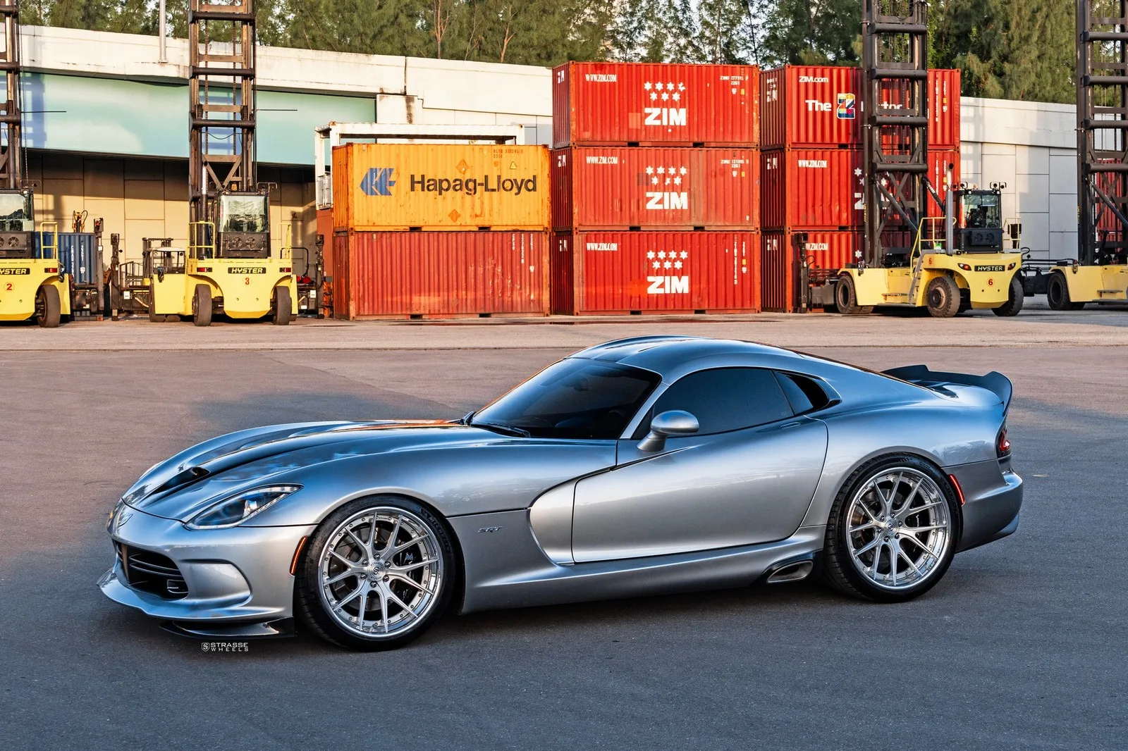 Strasse SM6R Deep Concave FS on Dodge Viper VX I (5th gen), photo 3