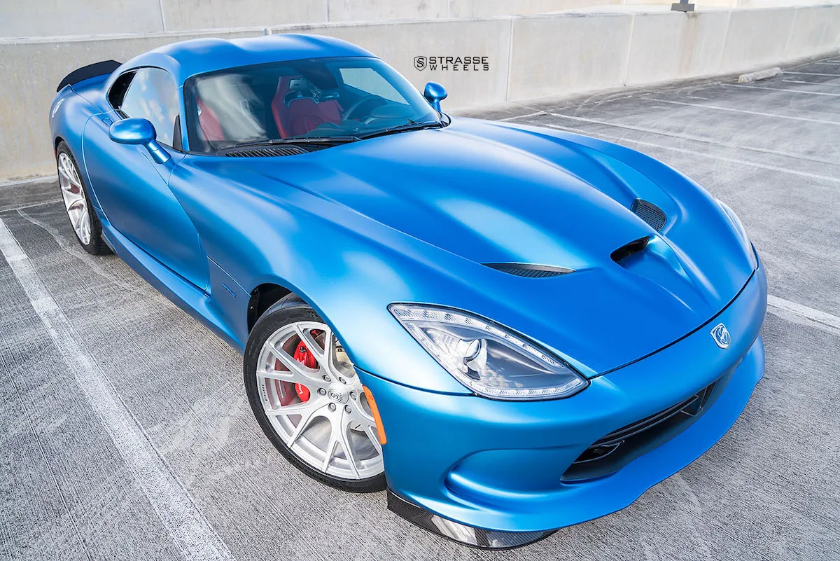 Strasse SM6R Deep Concave Monoblock on Dodge Viper VX I (5th gen), photo 8