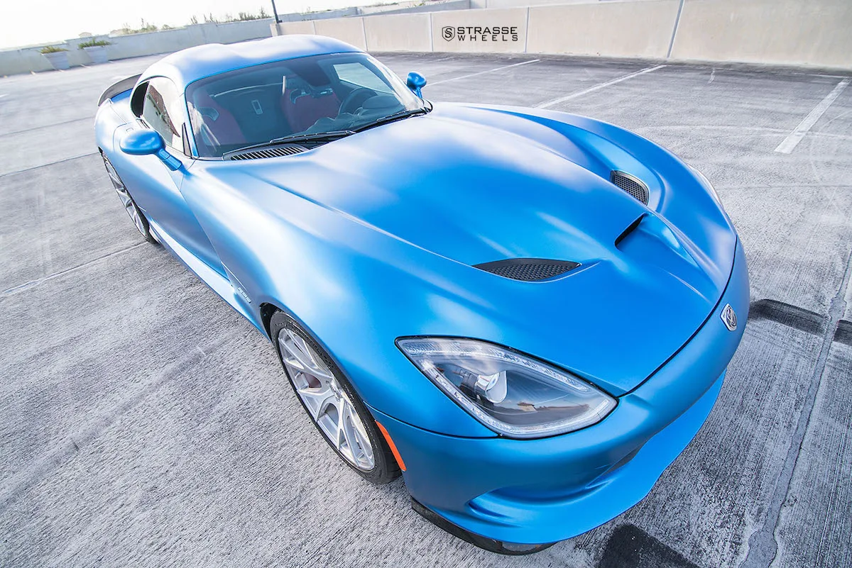 Strasse SM6R Deep Concave Monoblock on Dodge Viper VX I (5th gen), photo 10