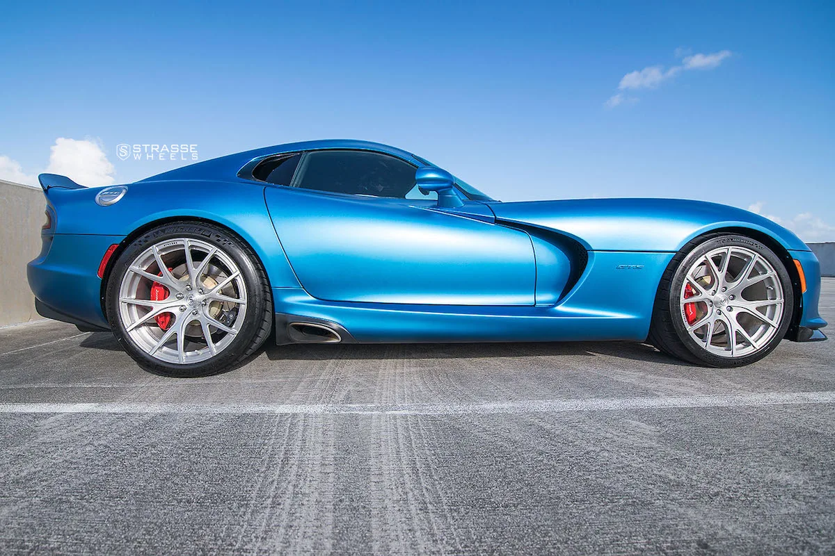 Strasse SM6R Deep Concave Monoblock on Dodge Viper VX I (5th gen), photo 11