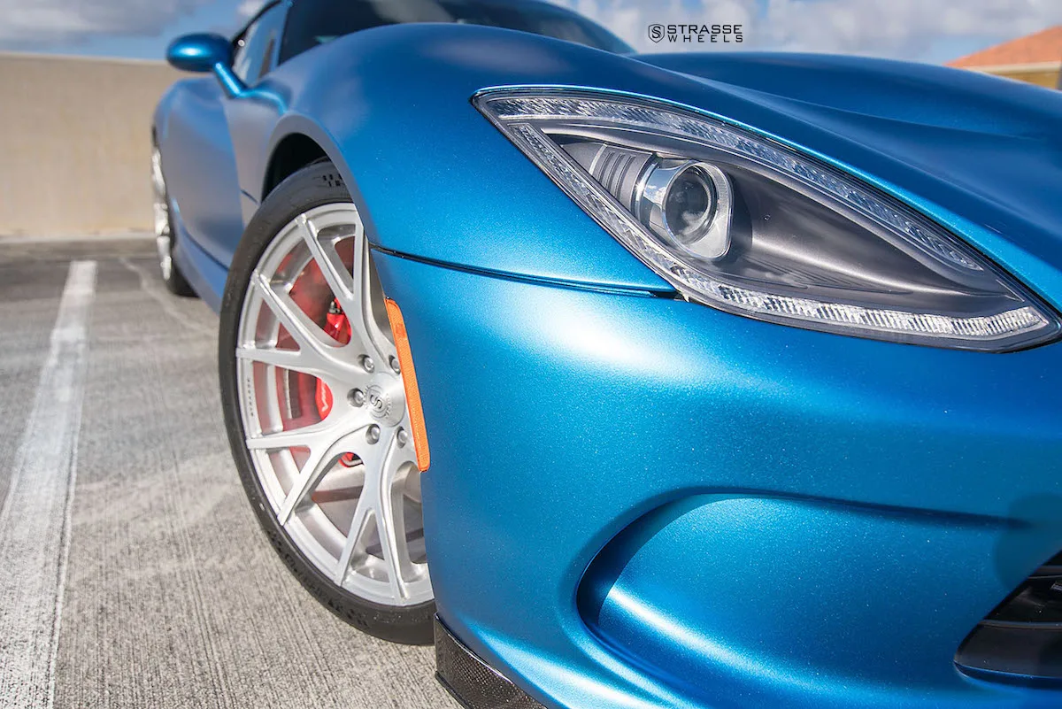 Strasse SM6R Deep Concave Monoblock on Dodge Viper VX I (5th gen), photo 4