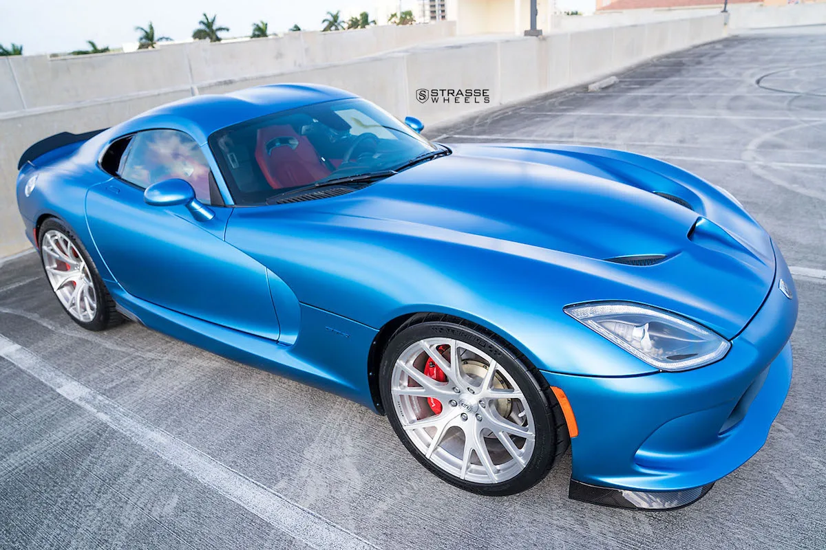 Strasse SM6R Deep Concave Monoblock on Dodge Viper VX I (5th gen), photo 12