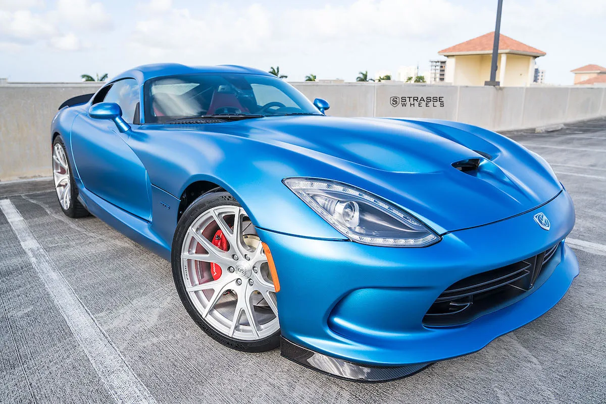 Strasse SM6R Deep Concave Monoblock on Dodge Viper VX I (5th gen), photo 6