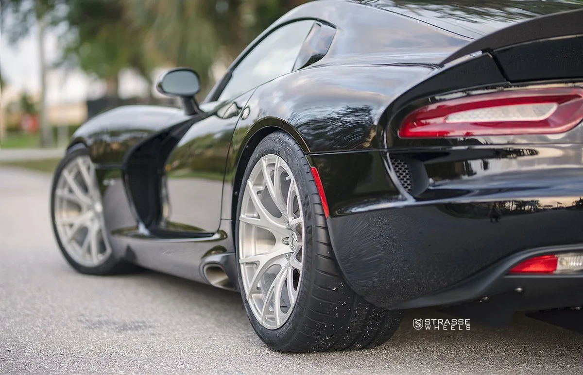 Strasse SM6R Deep Concave Monoblock on Dodge Viper VX I (5th gen), photo 5