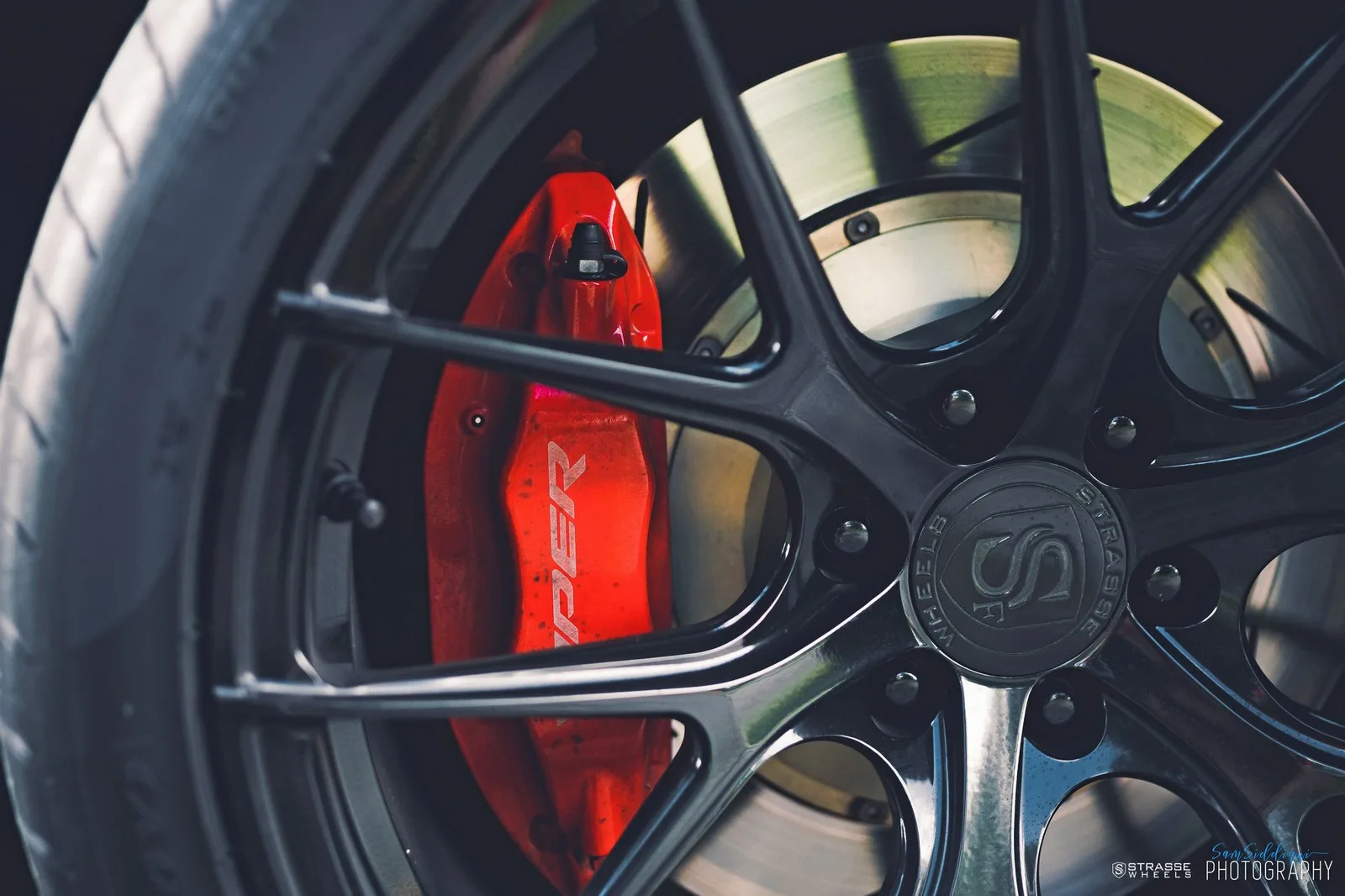 Strasse SM6R Deep Concave Monoblocks on Dodge Viper VX I (5th gen), photo 9