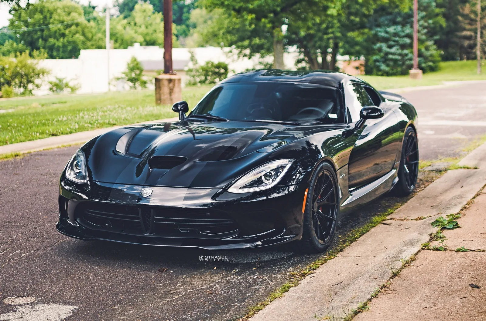 Strasse SM6R Deep Concave Monoblocks on Dodge Viper VX I (5th gen), photo 11