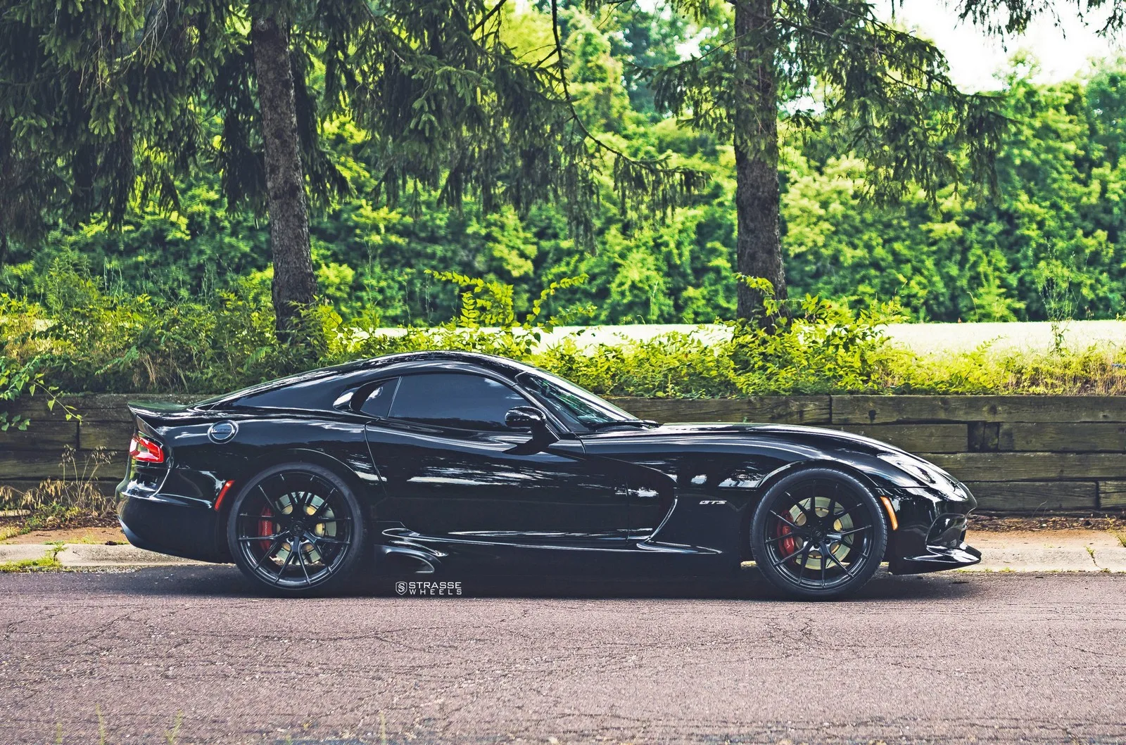 Strasse SM6R Deep Concave Monoblocks on Dodge Viper VX I (5th gen), photo 5
