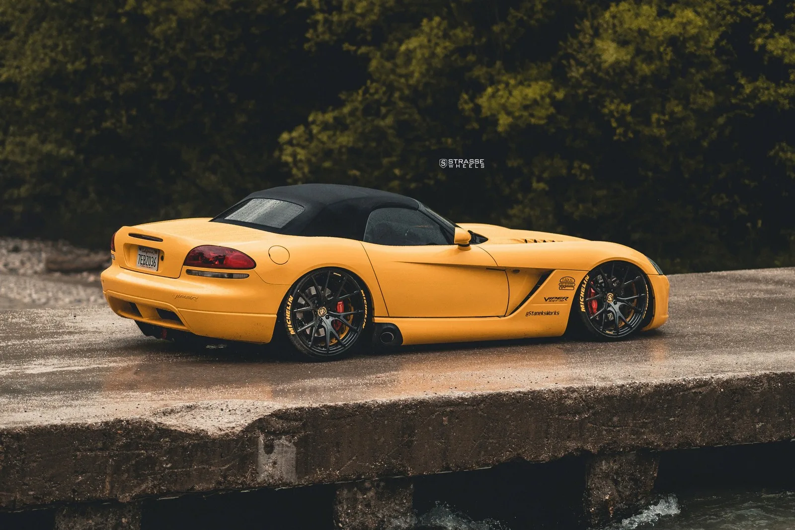 Strasse SM6R Deep Concave Monoblocks on Dodge Viper ZB II (4th gen), photo 7