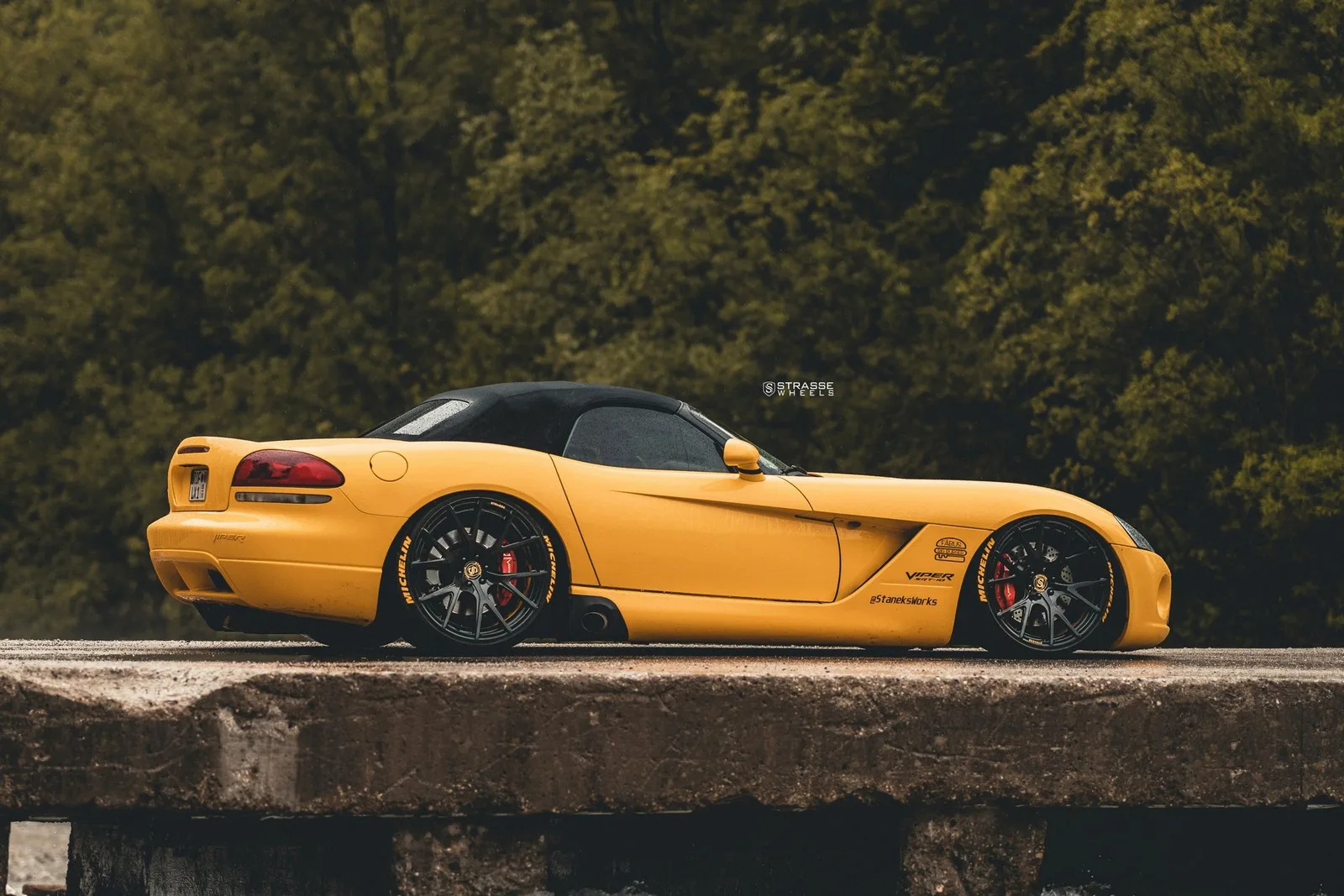 Strasse SM6R Deep Concave Monoblocks on Dodge Viper ZB II (4th gen), photo 4