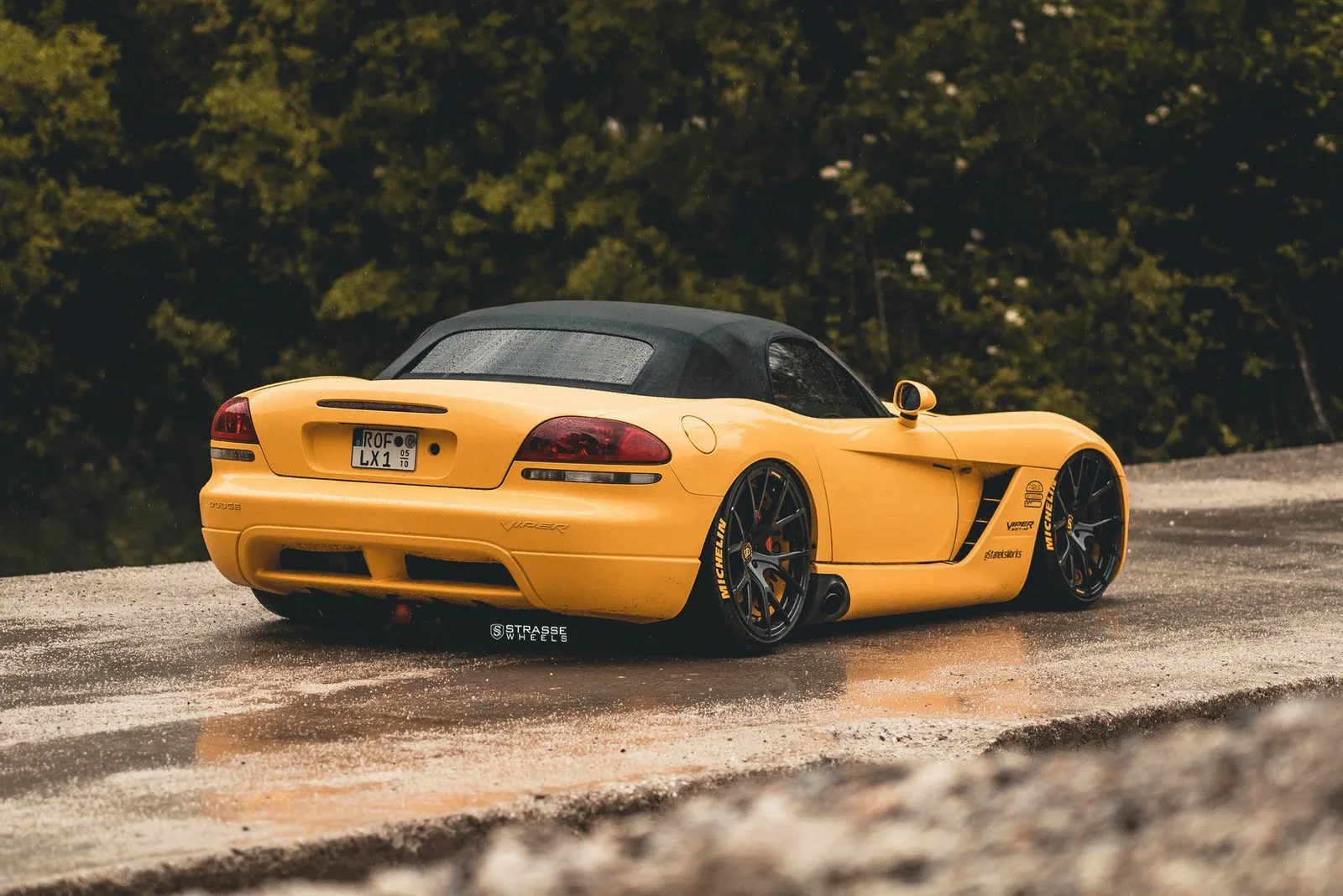 Strasse SM6R Deep Concave Monoblocks on Dodge Viper ZB II (4th gen), photo 3