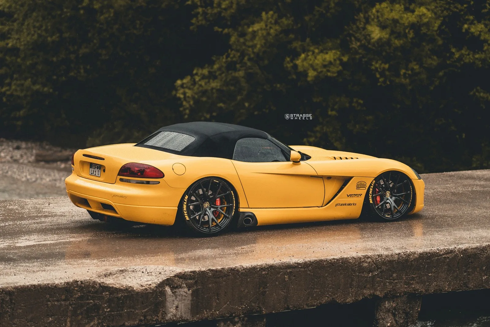 Strasse SM6R Deep Concave Monoblocks on Dodge Viper ZB II (4th gen), photo 6