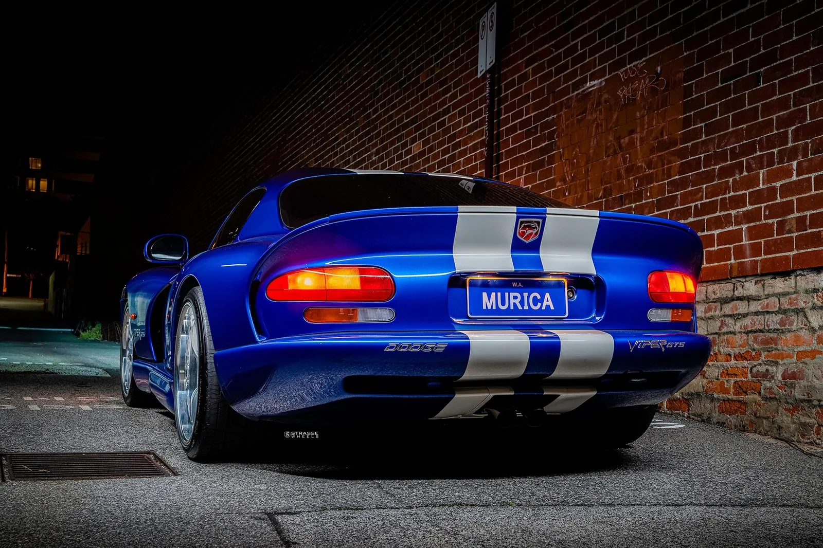 Strasse SM6R Signature Series on Dodge Viper SR II (2nd gen), photo 4