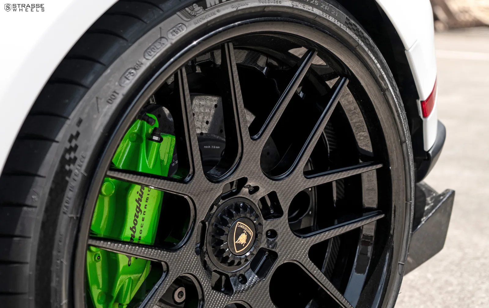 Strasse SM7 Deep Concave FS on Lamborghini Huracan (2014), photo 12