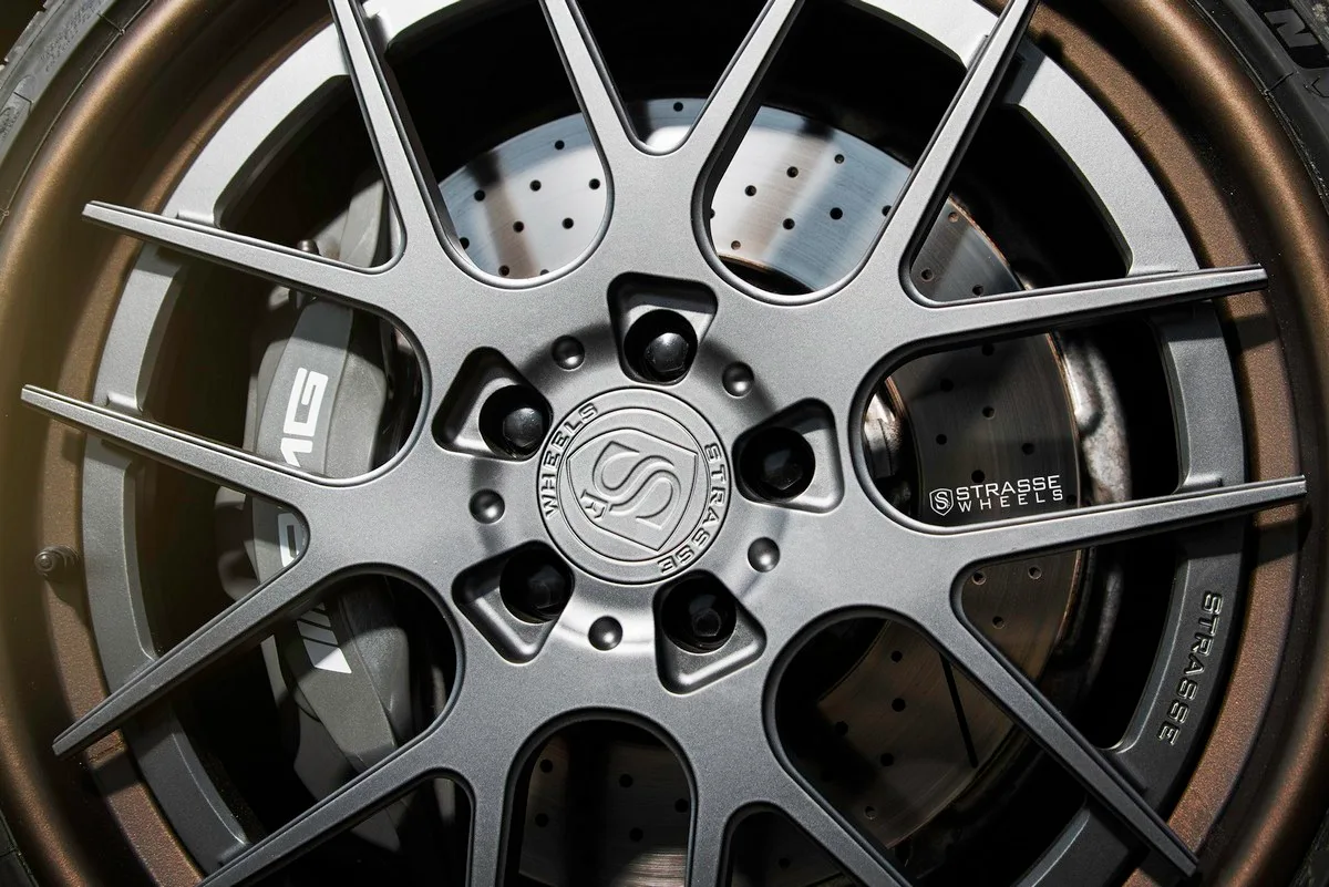 Strasse SM7 Deep Concave FS on Mercedes-Benz AMG GT C190.1, photo 10