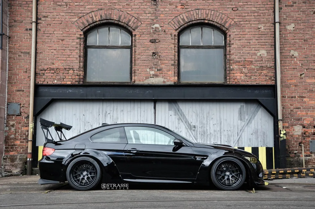 Strasse SM7 Deep Concave FS on BMW M3 E92.1, photo 6