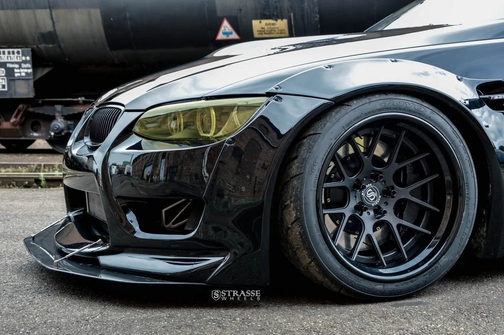 Strasse SM7 Deep Concave FS on BMW M3 E92.1, photo 5