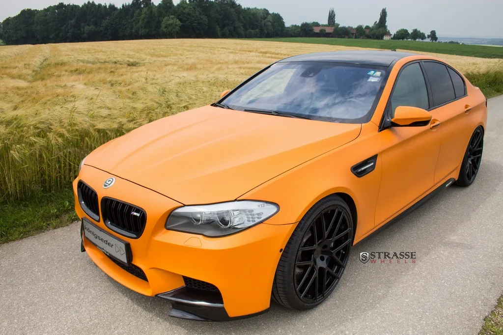 Strasse SM7 Deep Concave Monoblock on BMW M5 F10.1, photo 7