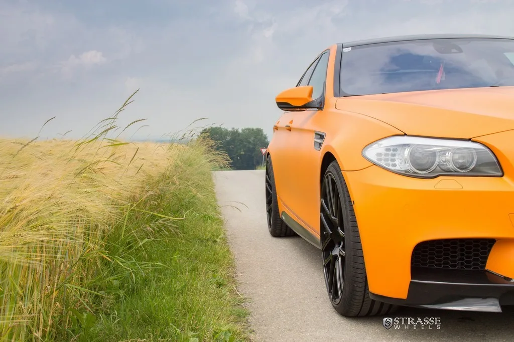 Strasse SM7 Deep Concave Monoblock on BMW M5 F10.1, photo 4
