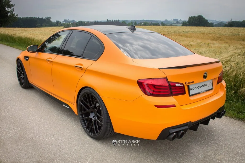 Strasse SM7 Deep Concave Monoblock on BMW M5 F10.1, photo 2