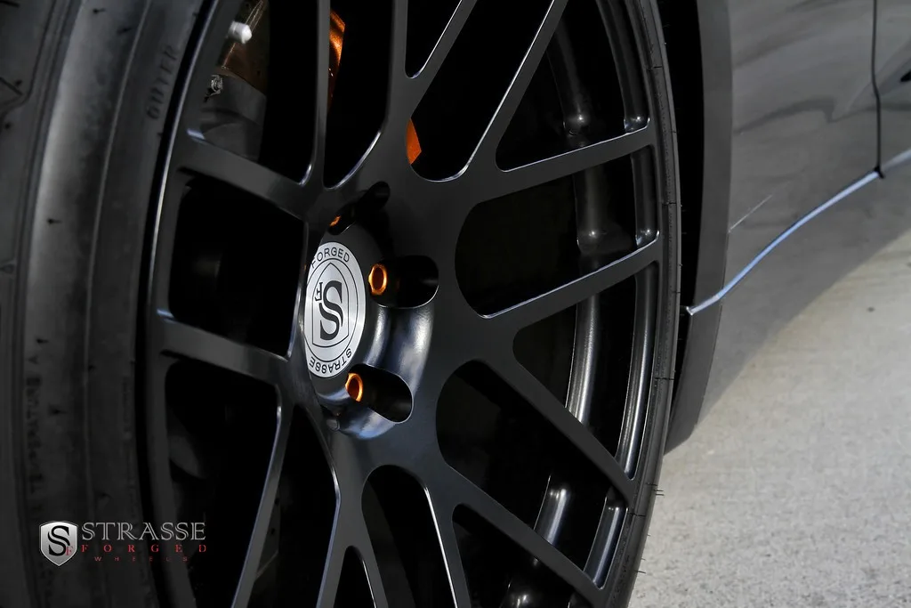 Strasse SM7 Deep Concave Monoblock on Nissan GT-R R35.1, photo 10