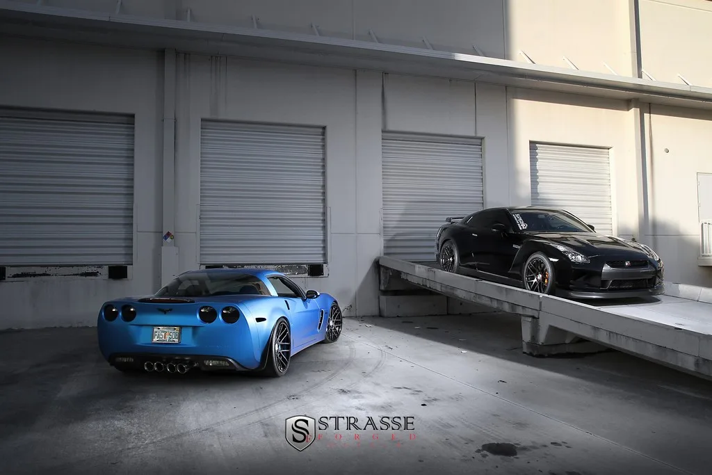 Strasse SM7 Deep Concave Monoblock on Nissan GT-R R35.1, photo 12