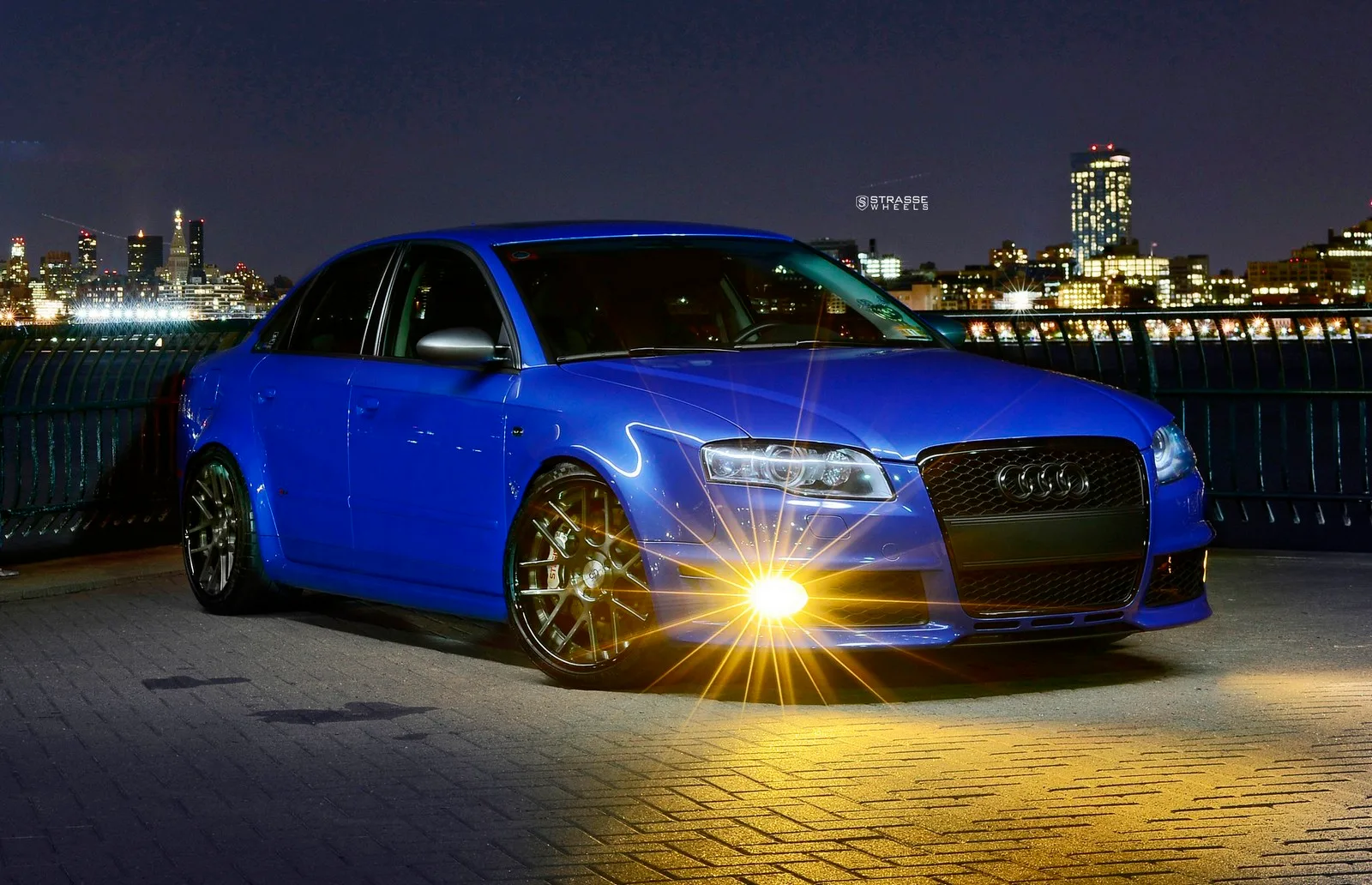 Strasse SM7 Deep Concave Wheels on Audi RS 4 B7, photo 3