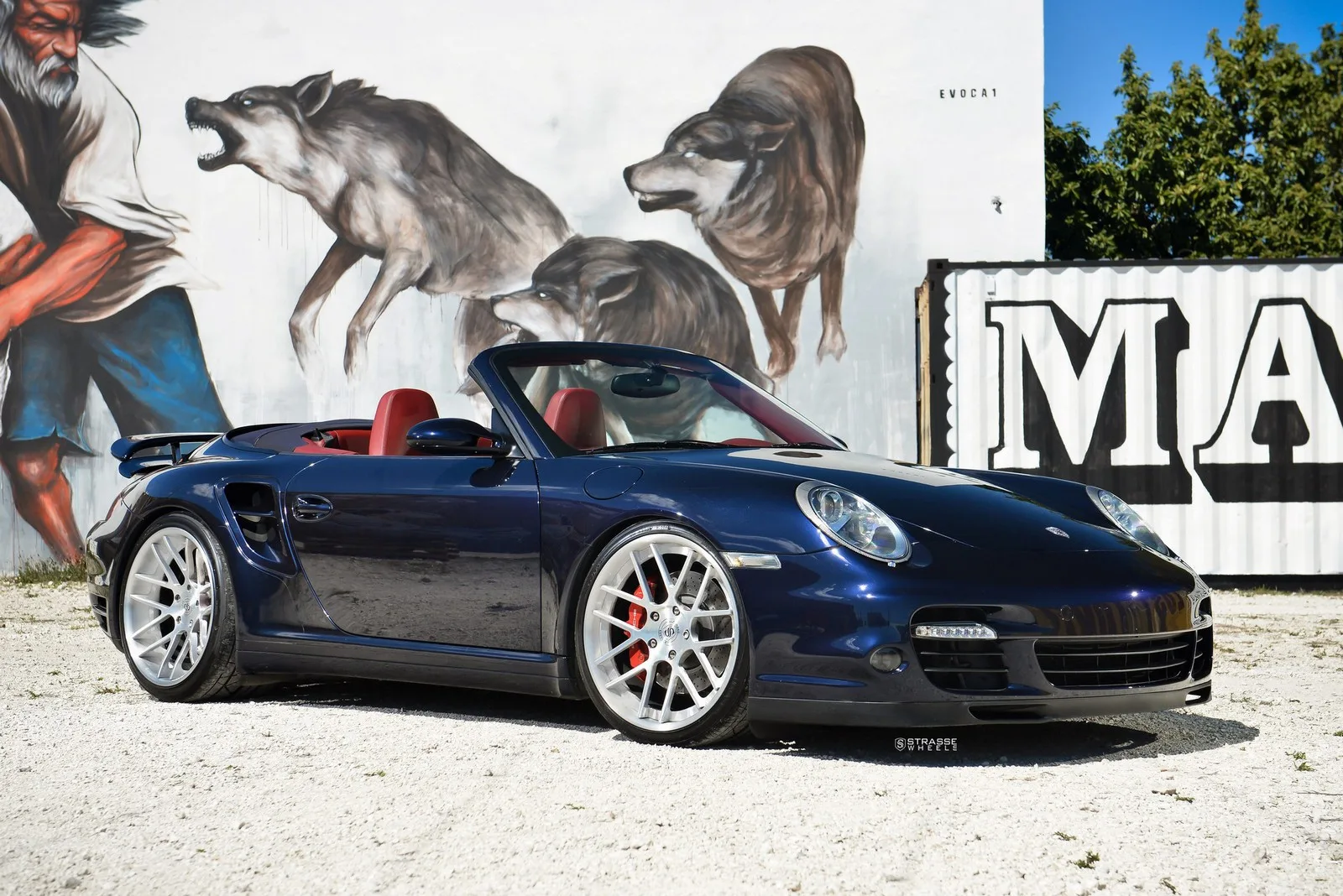 Strasse SM7 Deep Concave on Porsche 911 997.2