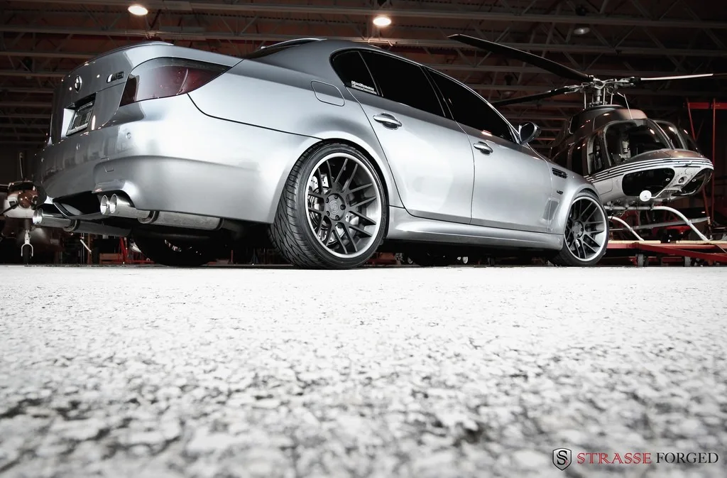 Strasse SM7 Deep Concave on BMW M5 E60.2, photo 12