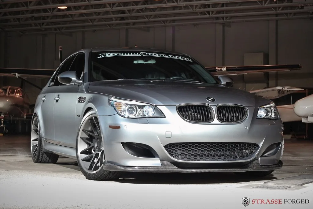 Strasse SM7 Deep Concave on BMW M5 E60.2, photo 8