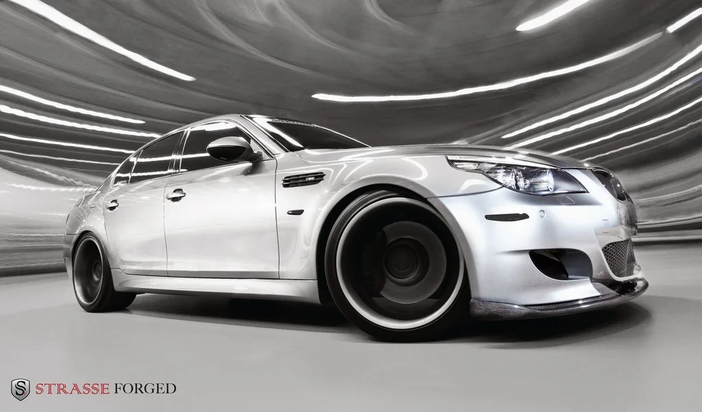 Strasse SM7 Deep Concave on BMW M5 E60.2, photo 3