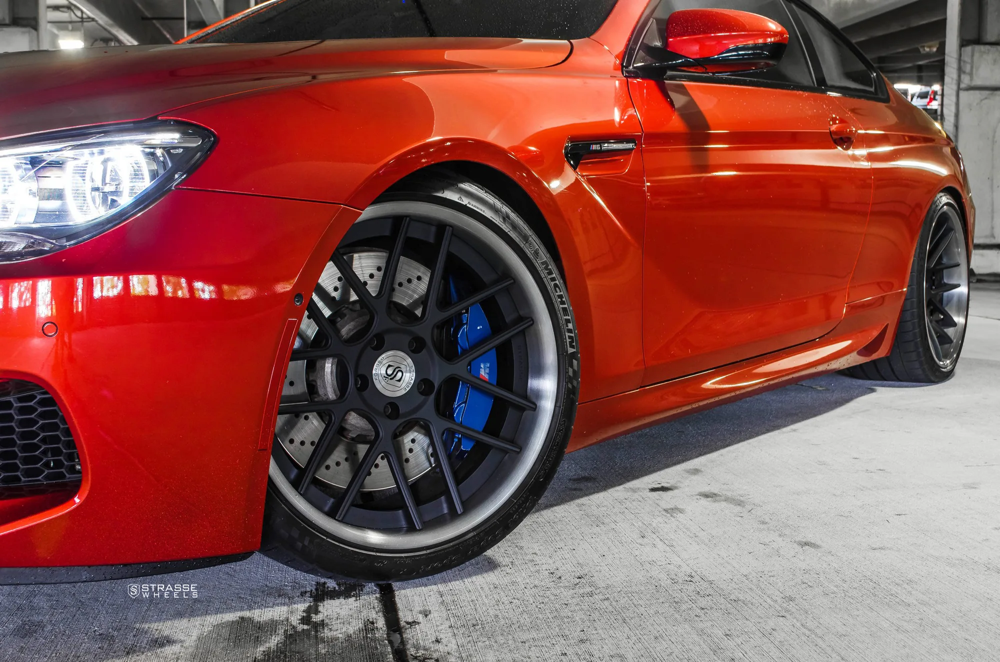 Strasse SM7 Deep Concave on BMW M6 F13.1, photo 9