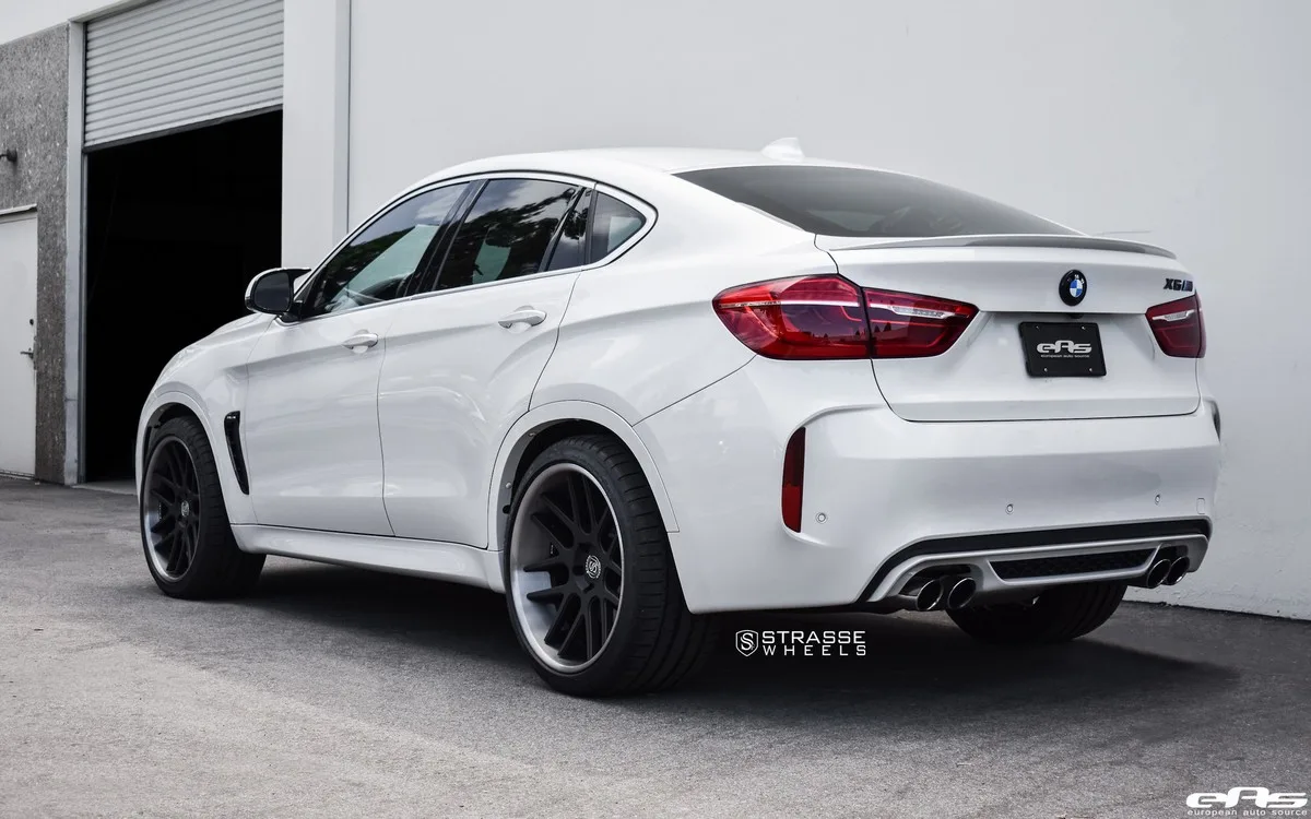 Strasse SM7 Deep Concave on BMW X6 M F16, photo 3