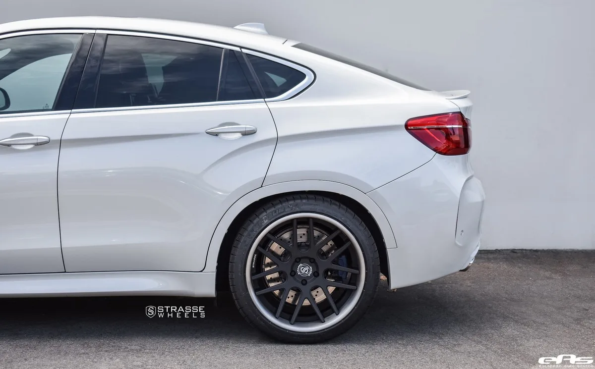 Strasse SM7 Deep Concave on BMW X6 M F16, photo 6