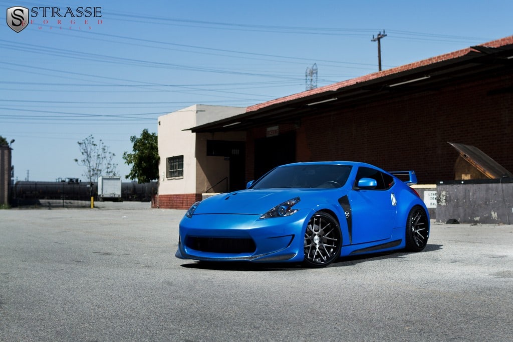Strasse SM7 Deep Concave on Nissan 370Z Z34.1, photo 4